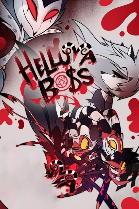 Вертикальный постер первого сезона мультсериала Адский босс